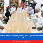 Nightline: "Opposition INDIA Alliance to Bring Adjournment Motions on NEET Row."