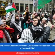 Pro-palestinians rally in USA