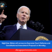 Nightline: Biden will announce Supreme Court Reforms and Constitutional Amendment Proposal on Monday.