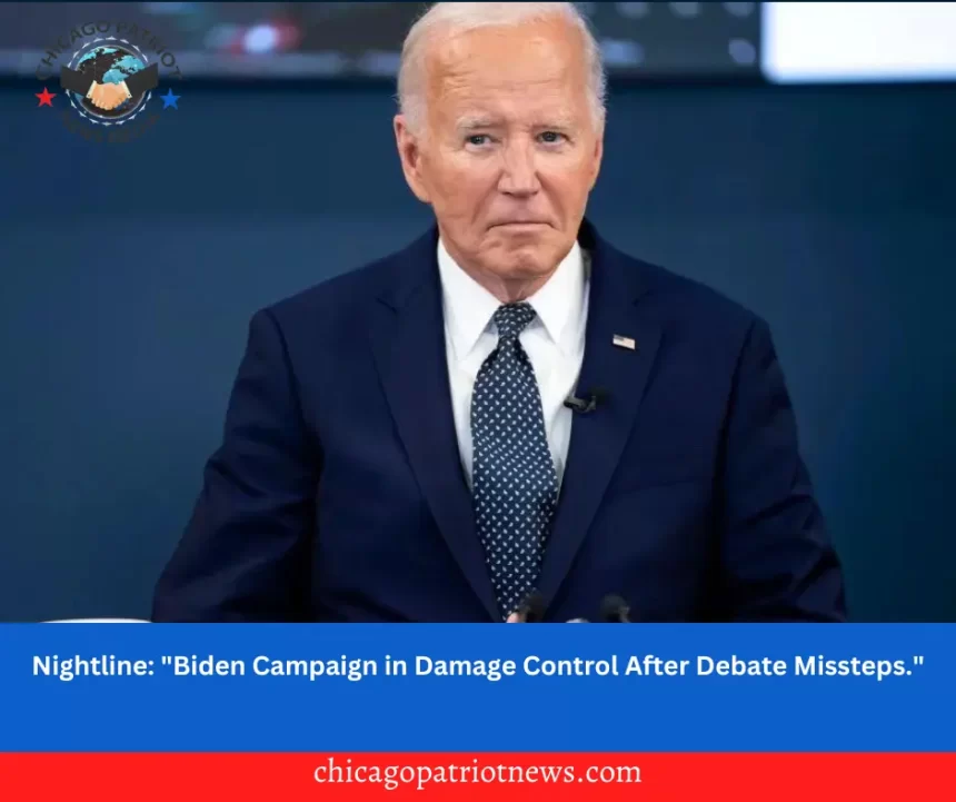 Nightline: "Biden Campaign in Damage Control After Debate Missteps."