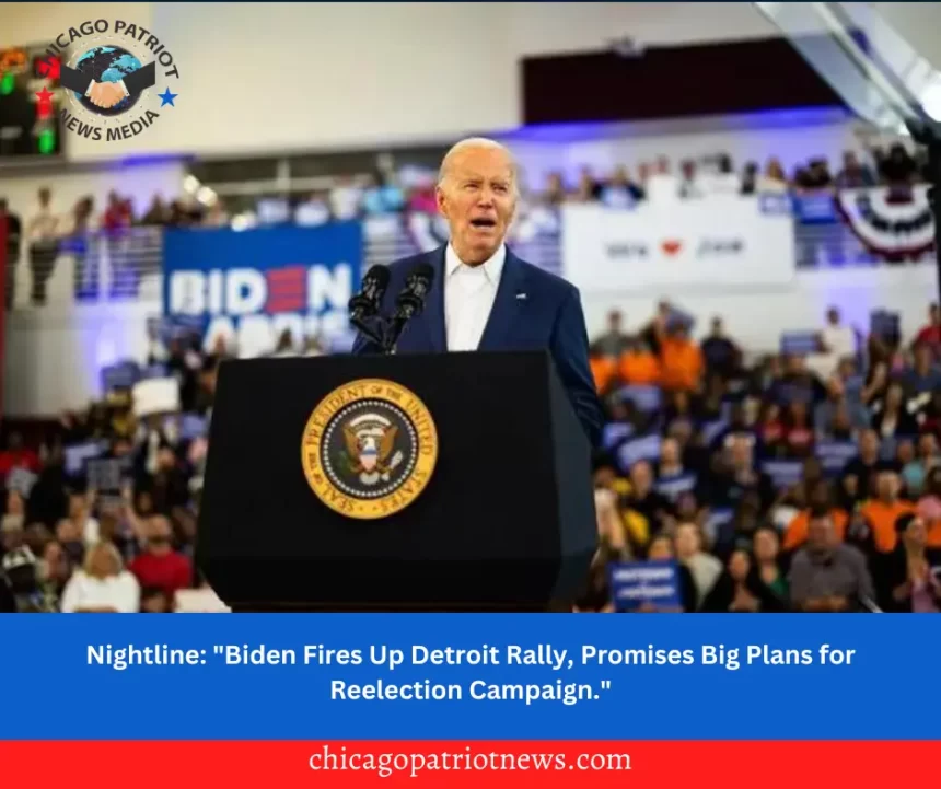 Joe Biden Detriot Rally 2024