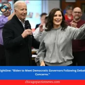 Nightline: "Biden to Meet Democratic Governors Following Debate Concerns."