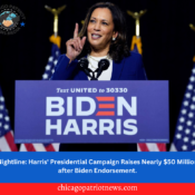 Nightline: Harris' Presidential Campaign Raises Nearly $50 Million after Biden Endorsement.