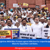 INDIA block protest