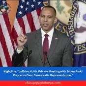 Nightline: "Jeffries Holds Private Meeting with Biden Amid Concerns Over Democratic Representation."