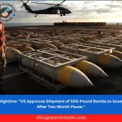 Nightline: "US Approves Shipment of 500-Pound Bombs to Israel After Two-Month Pause."