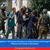 Nightline: "US Imposes Sanctions on Israeli Settlers and Groups for Violence and Threats in West Bank."