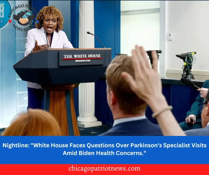 Nightline: "White House Faces Questions Over Parkinson's Specialist Visits Amid Biden Health Concerns."