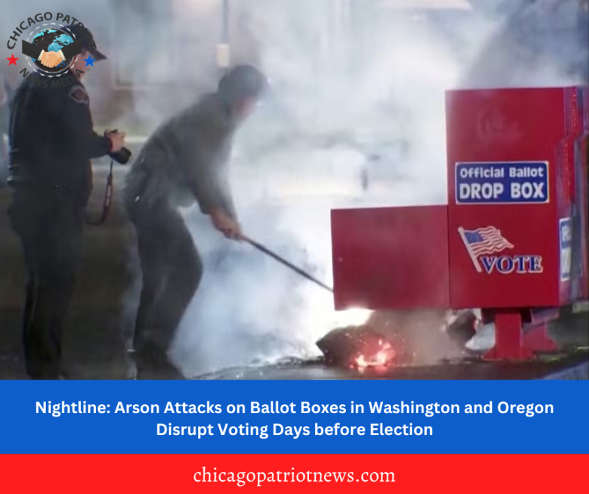 Nightline: Arson Attacks on Ballot Boxes in Washington and Oregon Disrupt Voting Days before Election