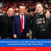 "Donald Trump Celebrates at UFC 309: President-Elect Arrives at MSG to Roaring Crowd Weeks After Historic Rally"