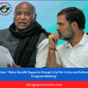 Edition: "Rahul Gandhi Supports Kharge's Call for Unity and Reform at Congress Meeting"