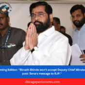 Morning Edition: "Eknath Shinde won't accept Deputy Chief Minster's post: Sena's message to BJP."