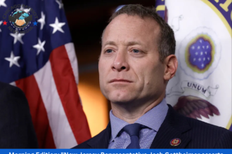 Morning Edition: "New Jersey Representative Josh Gottheimer asserts 'it's time to confront Trump' in a video declaring his gubernatorial campaign."