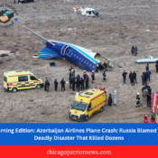 Morning Edition: Azerbaijan Airlines Plane Crash: Russia Blamed for Deadly Disaster That Killed Dozens