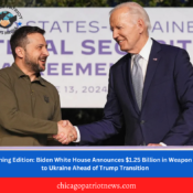 Morning Edition: Biden White House Announces $1.25 Billion in Weapon Aid to Ukraine Ahead of Trump Transition