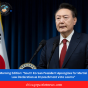 Morning Edition: "South Korean President Apologizes for Martial Law Declaration as Impeachment Vote Looms"