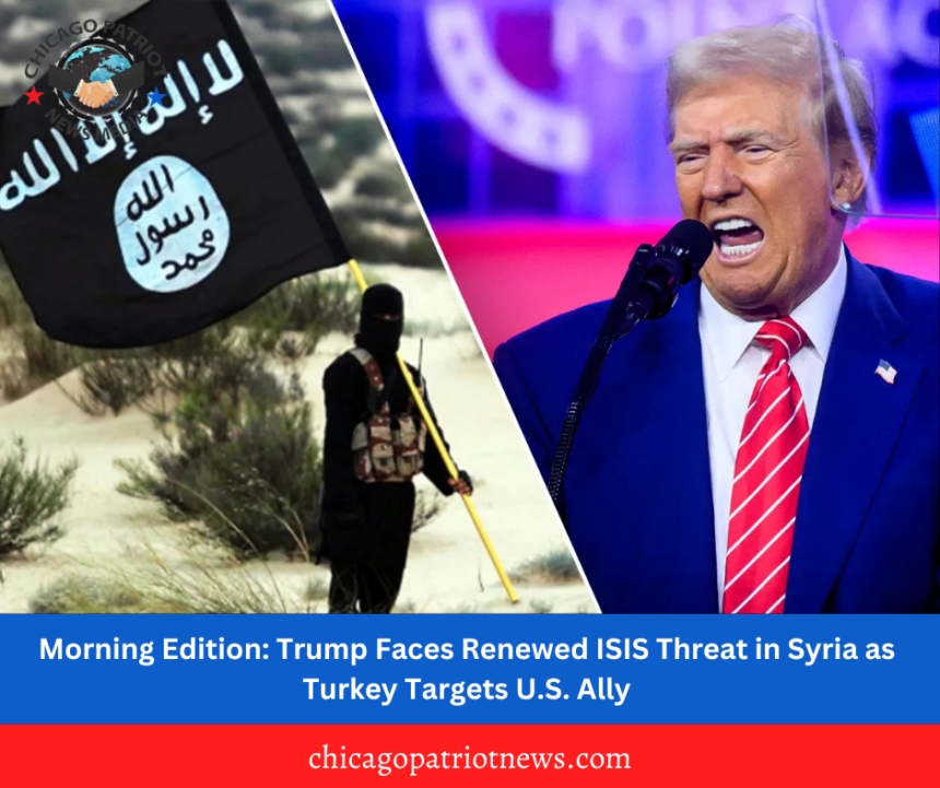 Morning Edition: Trump Faces Renewed ISIS Threat in Syria as Turkey Targets U.S. Ally