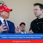 Morning Edition: Trump and Musk Advocate for H-1B Visas Amid Immigration Debates, Trump Declares Support for Skilled Migrant Workers