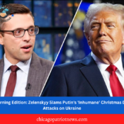 Morning Edition: Zelenskyy Slams Putin's 'Inhumane' Christmas Day Attacks on Ukraine