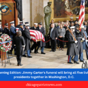 Morning Edition: Jimmy Carter's funeral will bring all five living presidents together in Washington, D.C.