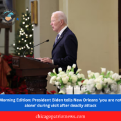 Morning Edition: President Biden tells New Orleans 'you are not alone' during visit after deadly attack