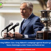 Morning Edition Gov. Greg Abbott’s campaign against Muslim group faces challenges under Texas and federal law