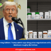 Morning Edition Trump admin says drug price negotiations will save Medicare roughly $12 billion