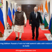 Morning Edition: Russia's Putin to hold summit talks with India's Modi in Delhi