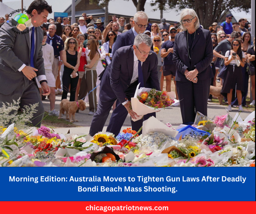 Australia Moves to Tighten Gun Laws After Deadly Bondi Beach Mass Shooting.