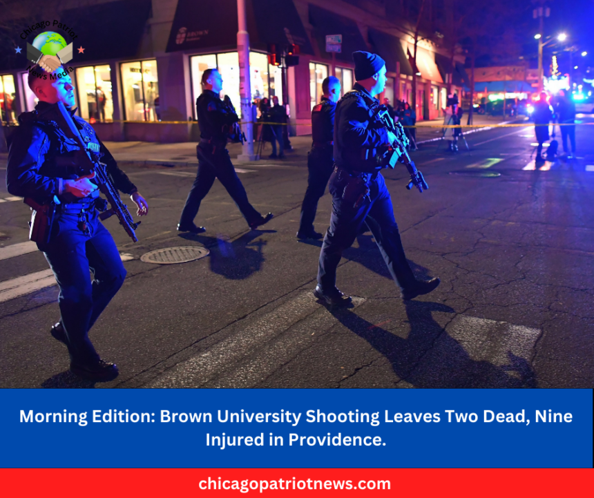 Brown University Shooting Leaves Two Dead, Nine Injured in Providence