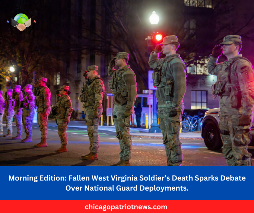 Fallen West Virginia Soldier’s Death Sparks Debate Over National Guard Deployments.