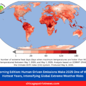 Human-Driven Emissions Make 2025 One of the Hottest Years, Intensifying Global Extreme Weather Risks.
