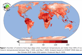 Human-Driven Emissions Make 2025 One of the Hottest Years, Intensifying Global Extreme Weather Risks.