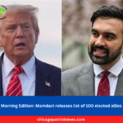 Morning Edition: Mamdani releases list of 100 elected allies