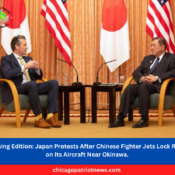 Japan Protests After Chinese Fighter Jets Lock Radar on Its Aircraft Near Okinawa.