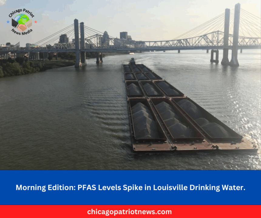 Morning Edition PFAS Levels Spike in Louisville Drinking Water.