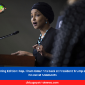 Morning Edition Rep. Ilham Omar hits back at President Trump after his racist comments