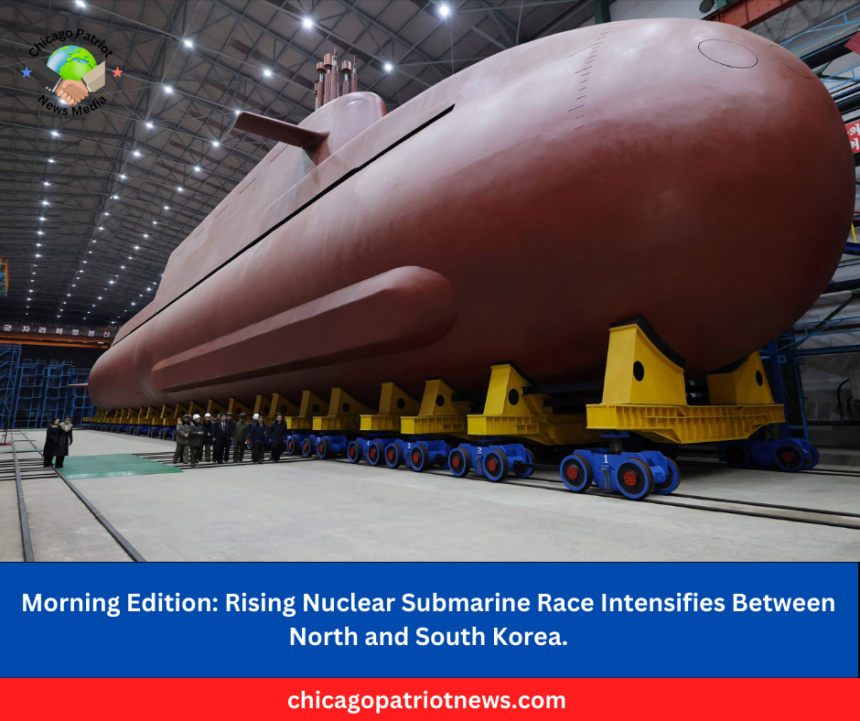Rising Nuclear Submarine Race Intensifies Between North and South Korea.