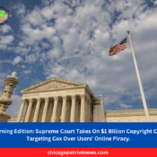 Morning Edition Supreme Court Takes On $1 Billion Copyright Case Targeting Cox Over Users’ Online Piracy.