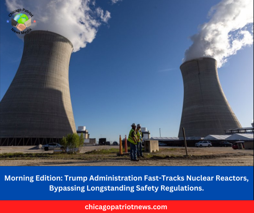 Trump Administration Fast-Tracks Nuclear Reactors, Bypassing Longstanding Safety Regulations.