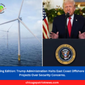 Trump Administration Halts East Coast Offshore Wind Projects Over Security Concerns.
