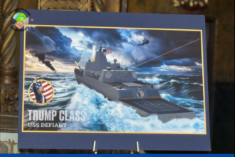 Trump Announces ‘Trump-Class’ Warships, Set to Be Largest in US Naval History.