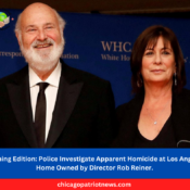 Police Investigate Apparent Homicide at Los Angeles Home Owned by Director Rob Reiner.
