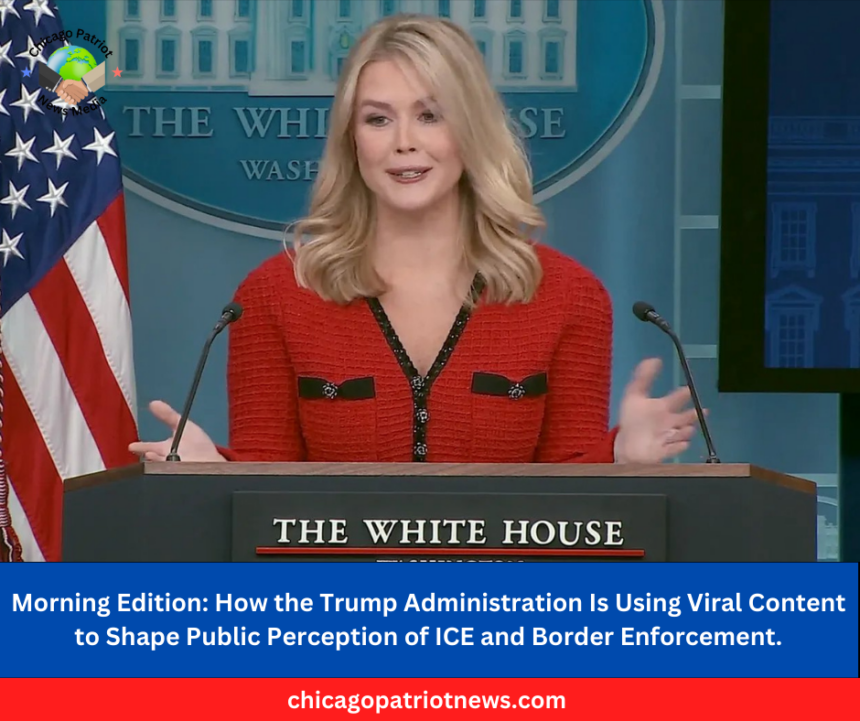 How the Trump Administration Is Using Viral Content to Shape Public Perception of ICE and Border Enforcement.