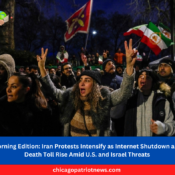 Iran Protests Intensify as Internet Shutdown and Death Toll Rise Amid U.S. and Israel Threats