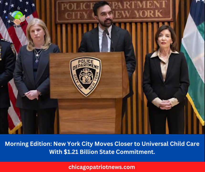 New York City Moves Closer to Universal Child Care With $1.21 Billion State Commitment.