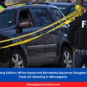White House and Minnesota Governor Disagree Over Fatal ICE Shooting in Minneapolis.